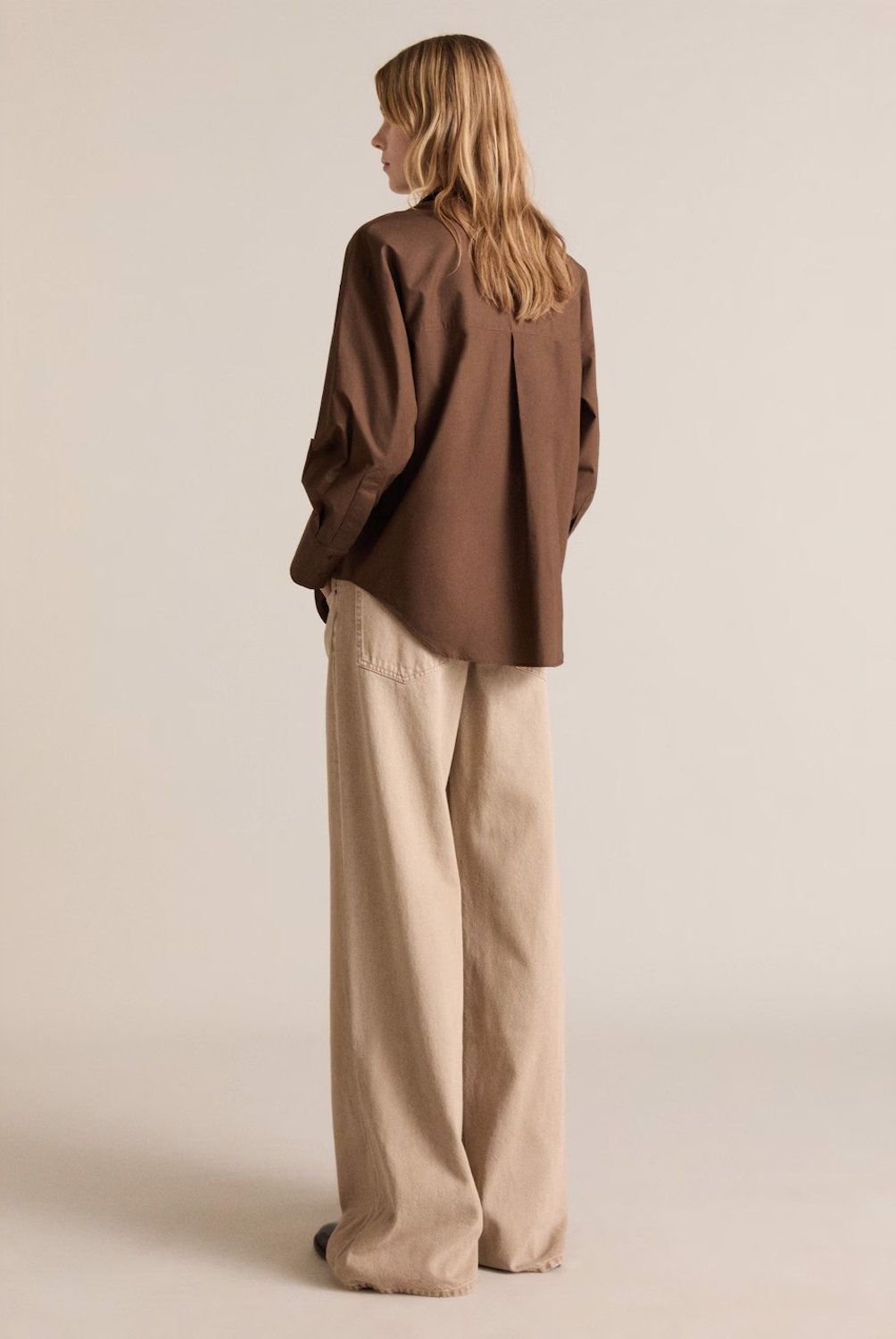 MANGO - Camisa Algodón Satinada Mujer Mango