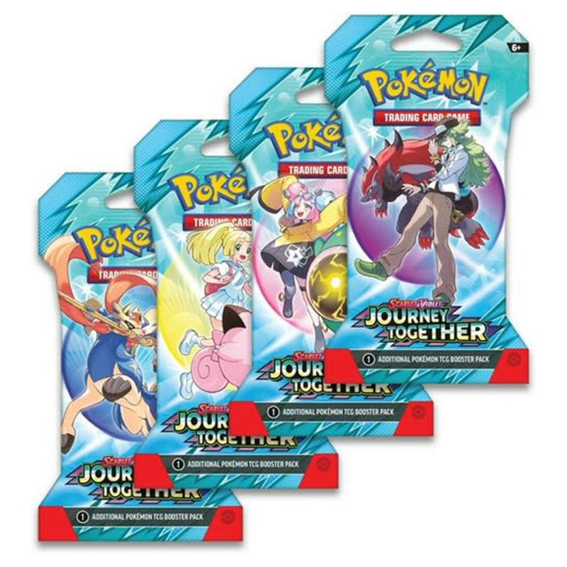 POKEMON - Pokemon TCG  Journey Together  Sleeved Inglés