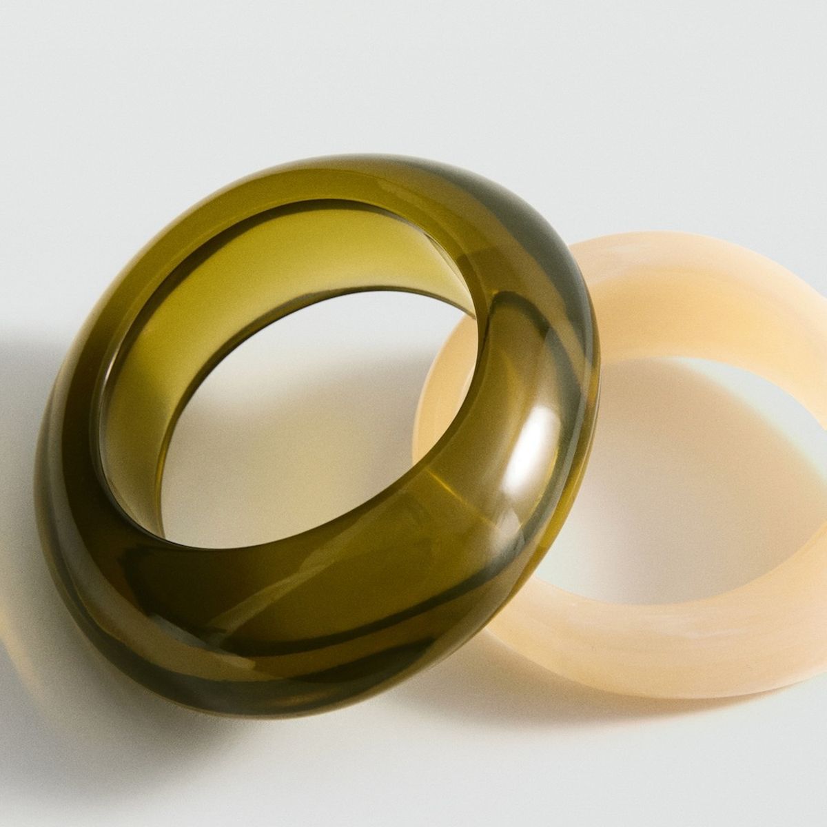 MANGO - Set 2 Pulseras Combinadas Mujer Mango