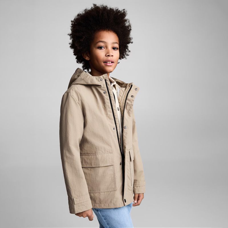 MANGO KIDS - Parka Capucha  Niño Mango Kids