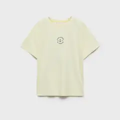MANGO KIDS - Polera Algodón Estampado Dibujo Algodón Niño