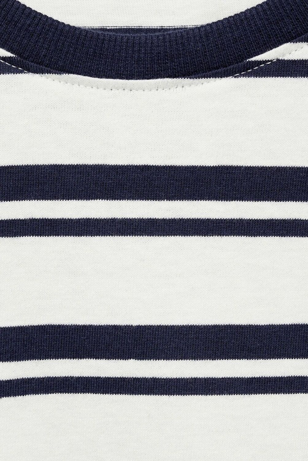 MANGO KIDS - Polera Algodón Rayas Algodón Niño Mango Kids
