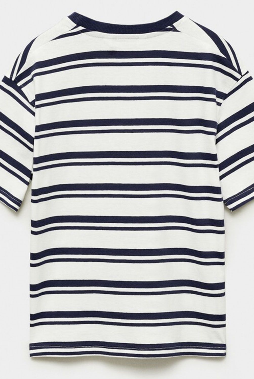 MANGO KIDS - Polera Algodón Rayas Algodón Niño Mango Kids