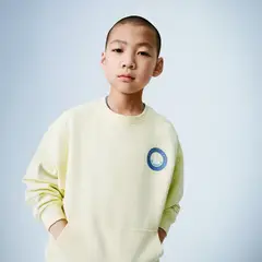 MANGO KIDS - Polerón Algodón Estampado Algodón Niño