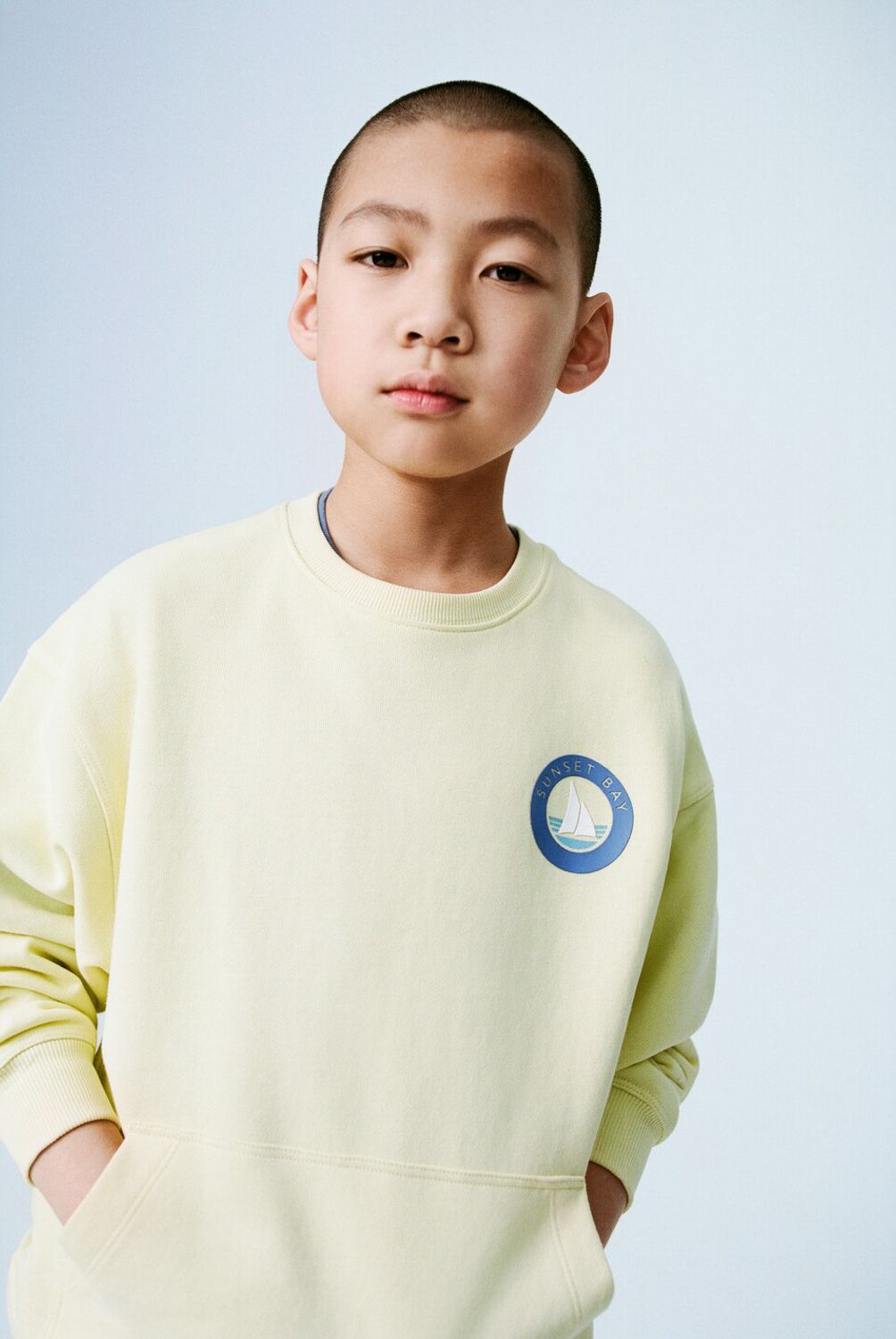 MANGO KIDS - Polerón Algodón Estampado Algodón Niño Mango Kids
