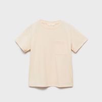 Polera Bolsillo Parche Algodón Niño