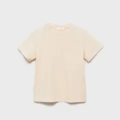 MANGO KIDS - Polera Bolsillo Parche Algodón Niño