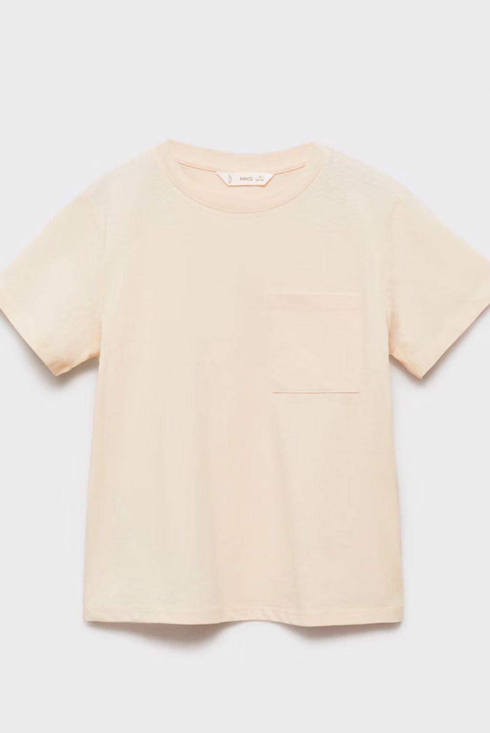 MANGO KIDS - Polera Bolsillo Parche Algodón Niño Mango Kids