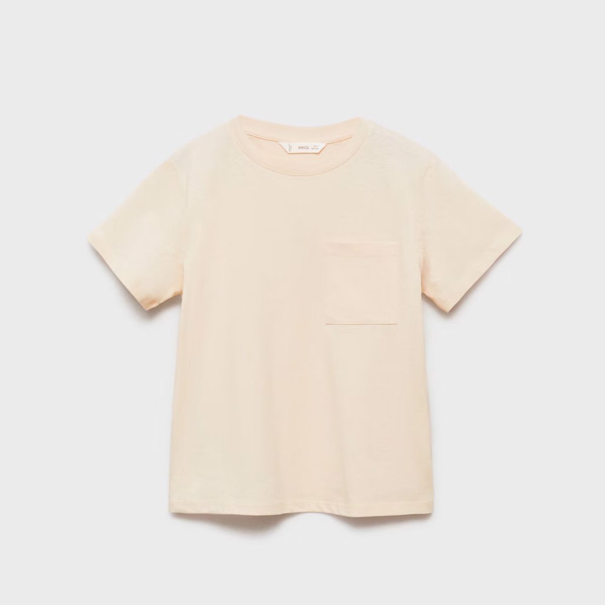 MANGO KIDS - Polera Bolsillo Parche Algodón Niño Mango Kids