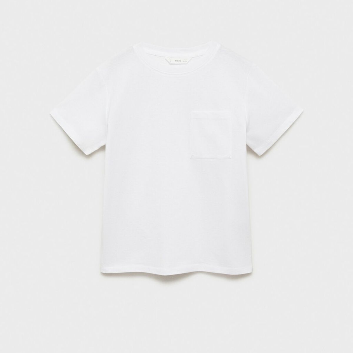 MANGO KIDS - Polera Bolsillo Parche Algodón Niño Mango Kids