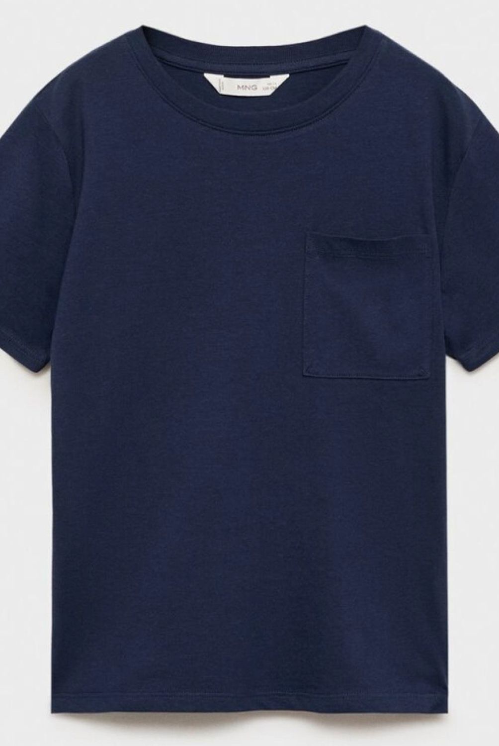 MANGO KIDS - Polera Bolsillo Parche Algodón Niño Mango Kids