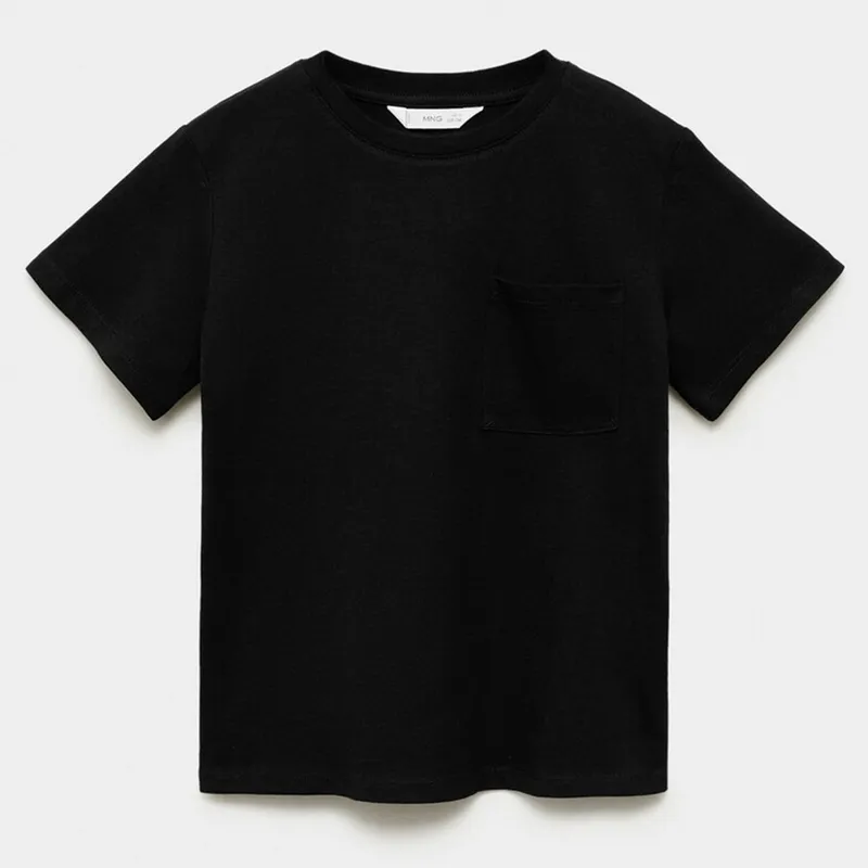 MANGO KIDS - Polera Bolsillo Parche Algodón Niño Mango Kids
