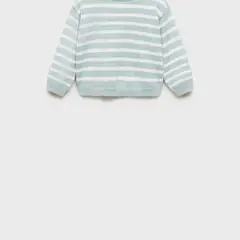 MANGO KIDS - Sweater Punto Rayas Algodón Bebé Unisex