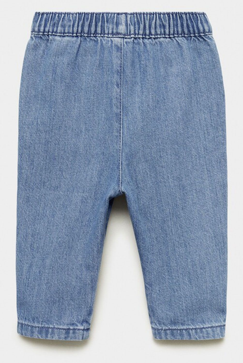 MANGO KIDS - Jeans Cintura Elástica Cordón Bebé Niño Mango Kids