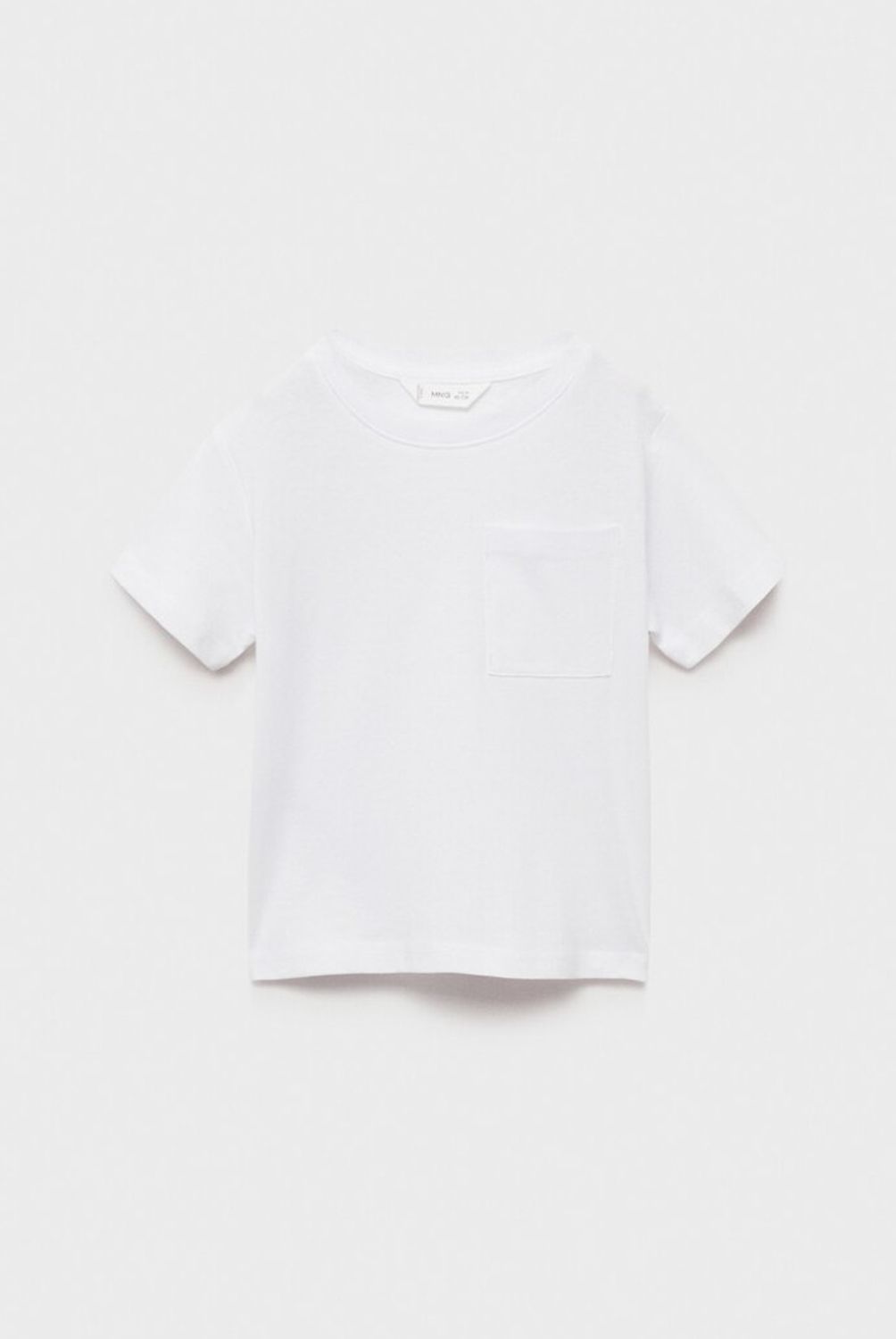MANGO KIDS - Polera Algodón Bolsillo Algodón Bebé Niño Mango Kids
