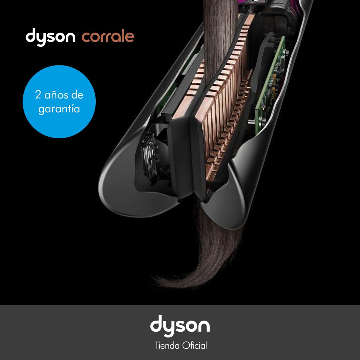 DYSON - Alisador Dyson Corrale Cobre/Níquel