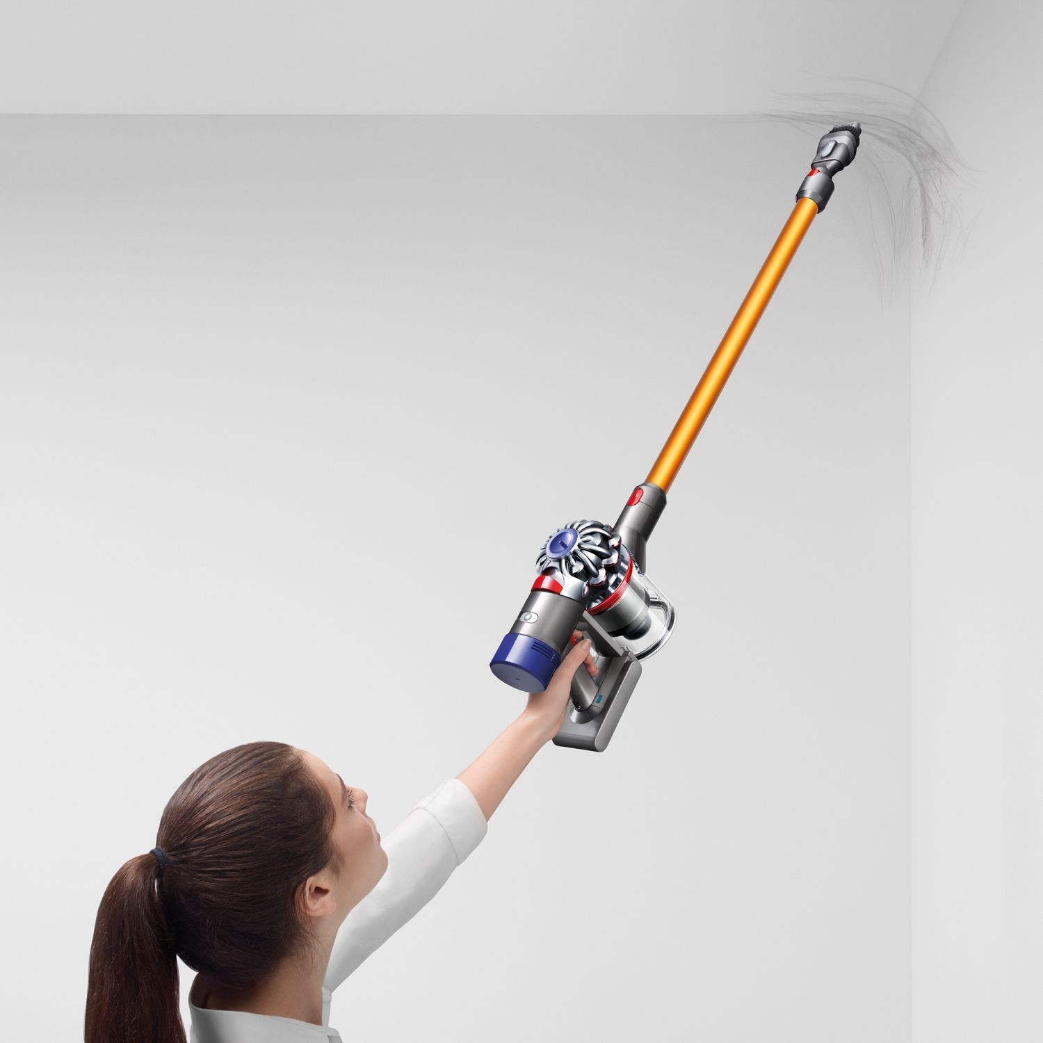 DYSON Aspiradora Inalámbrica Dyson V8 Absolute Plata/Amarillo