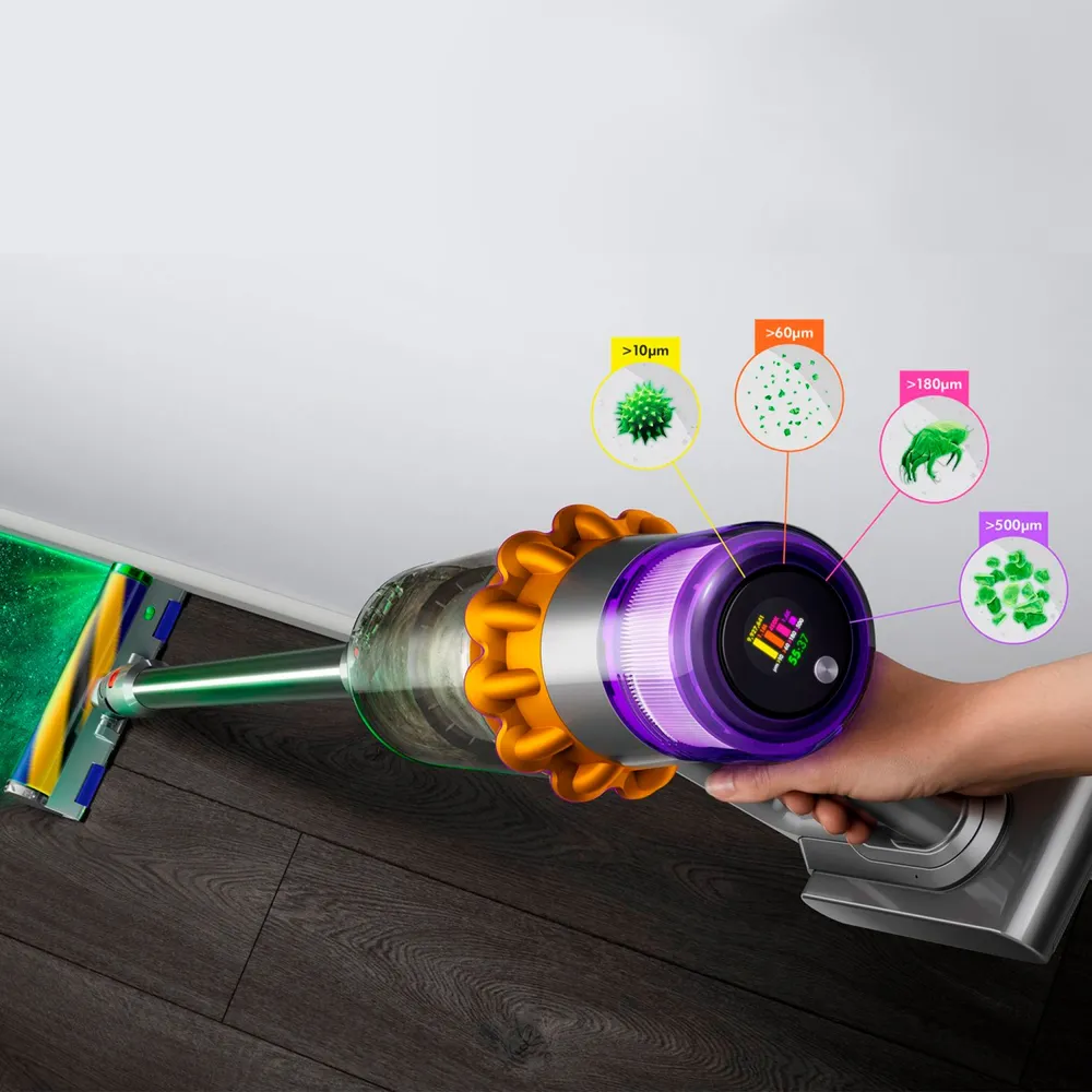Dyson V15 Detect Amarillo/Níquel, foto 2