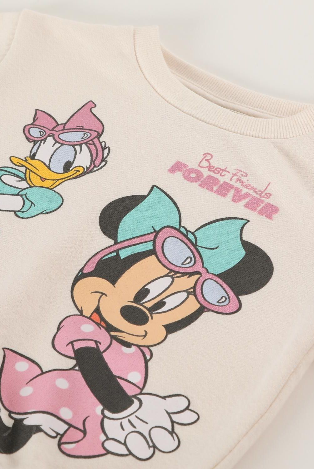 MINNIE - Polerón Algodón Bebé Niña Minnie