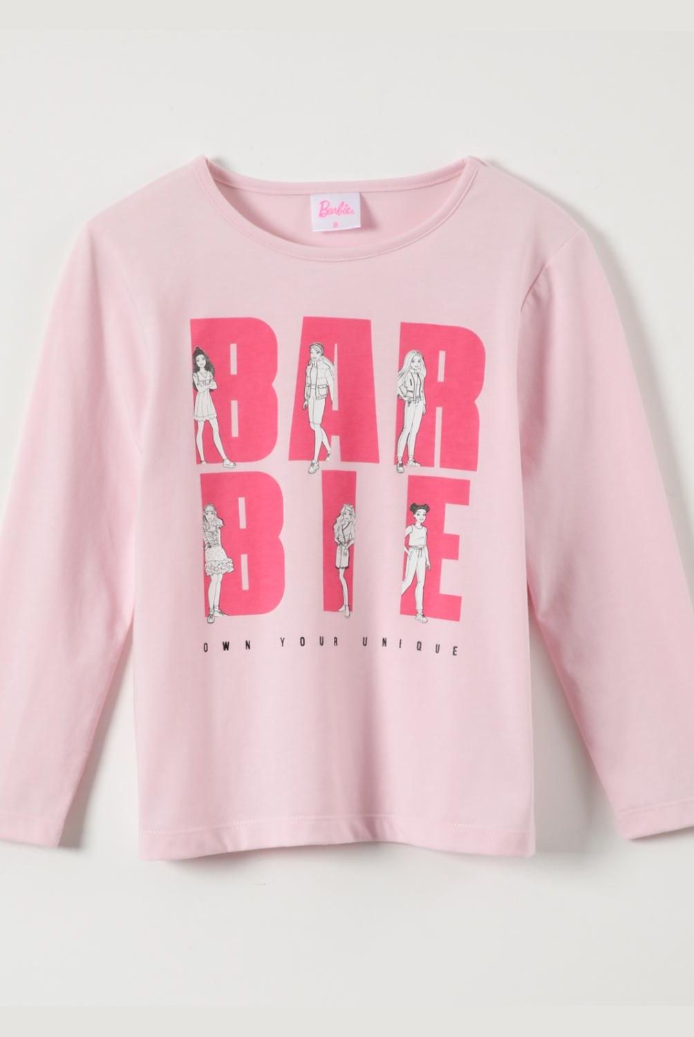 BARBIE - Polera Algodón Niña Barbie