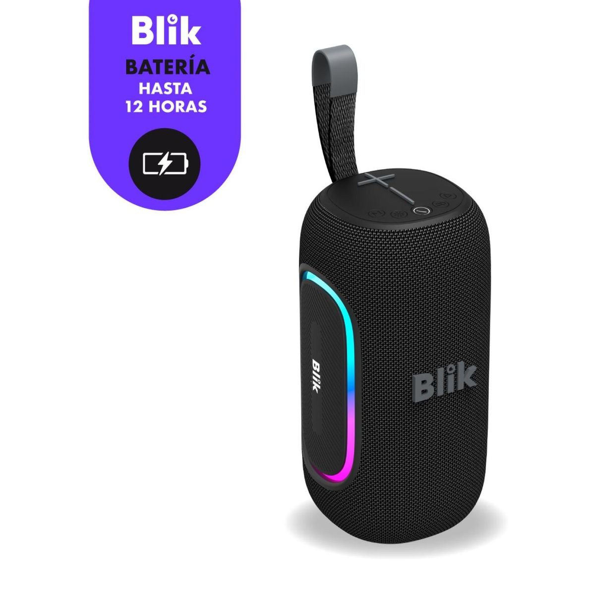 BLIK - Parlante Bluetooth Hypebass BLIK-HYPEBASS-B Negro Blik