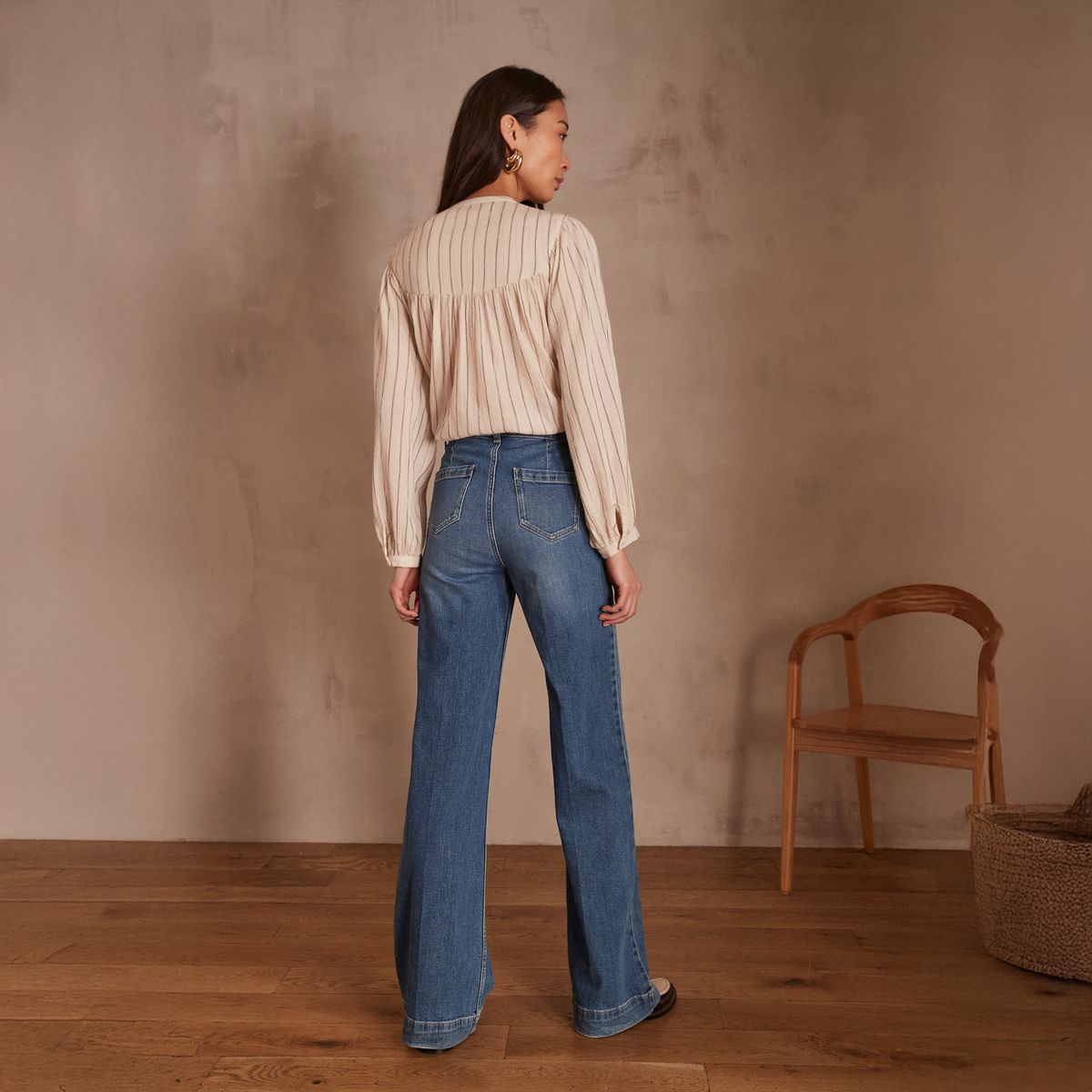 MAISON 123 - Jeans Algodón Mujer Maison 123