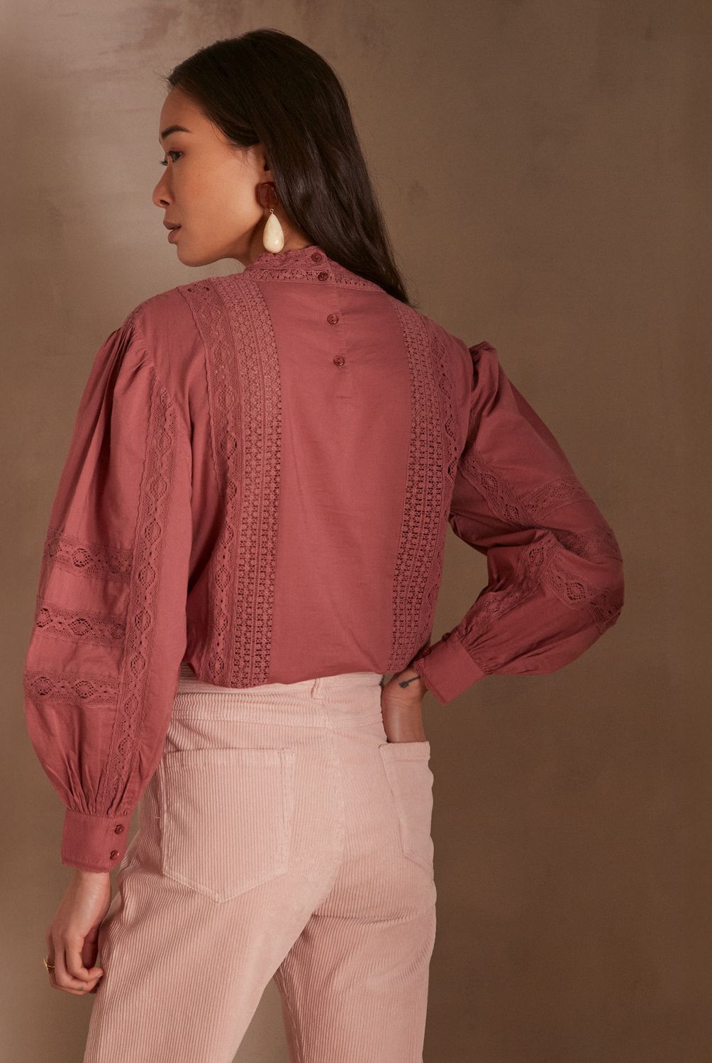 MAISON 123 - Blusa Calixte Algodón Mujer Maison 123