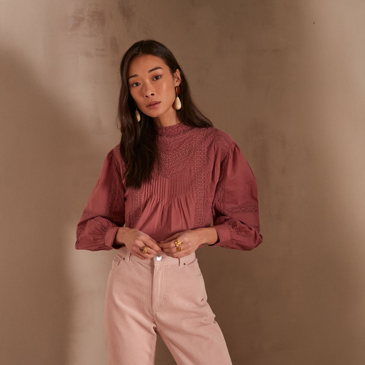 MAISON 123 - Blusa Calixte Algodón Mujer Maison 123