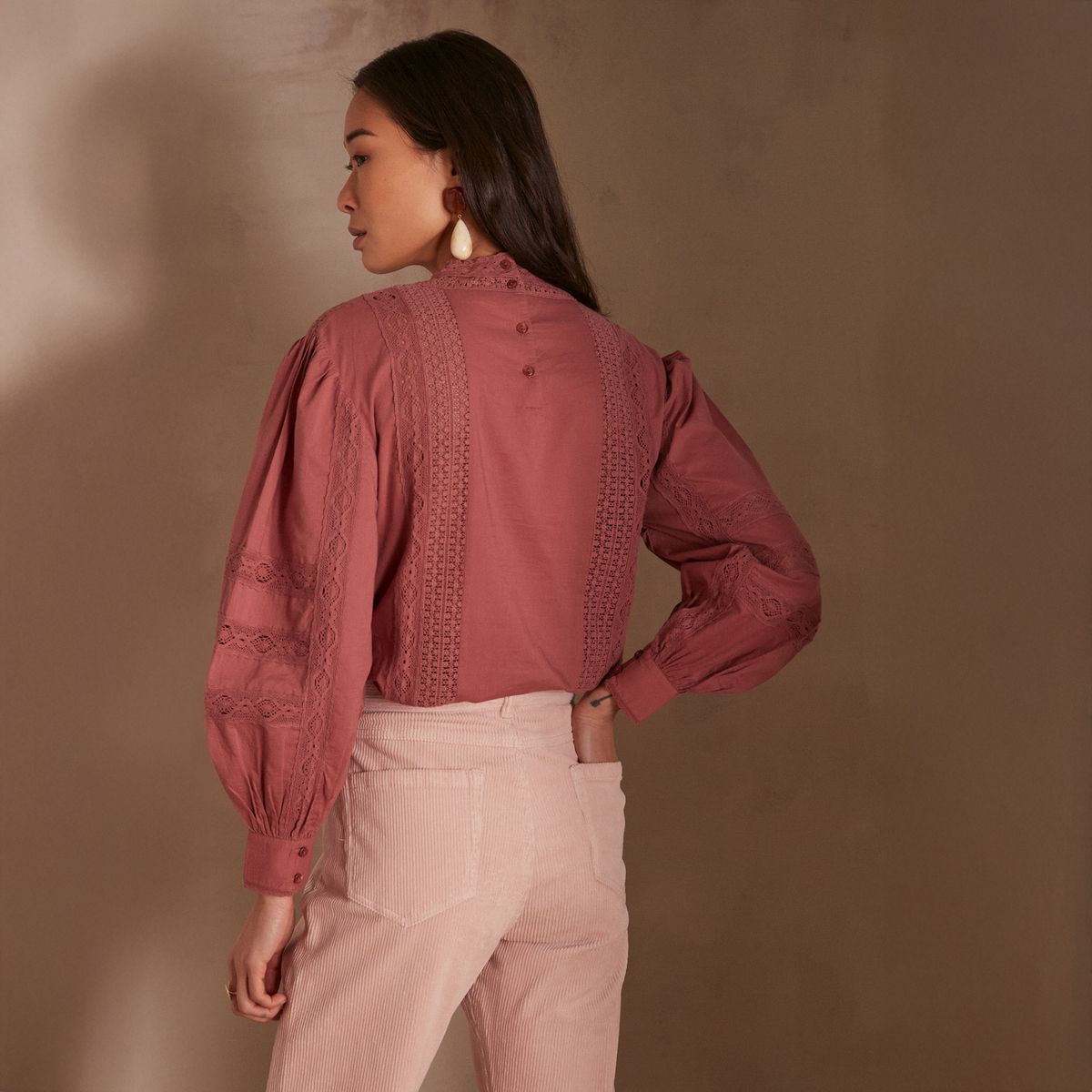 MAISON 123 - Blusa Calixte Algodón Mujer Maison 123