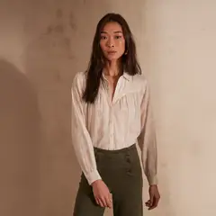 MAISON 123 - Blusa Perle Algodón Mujer
