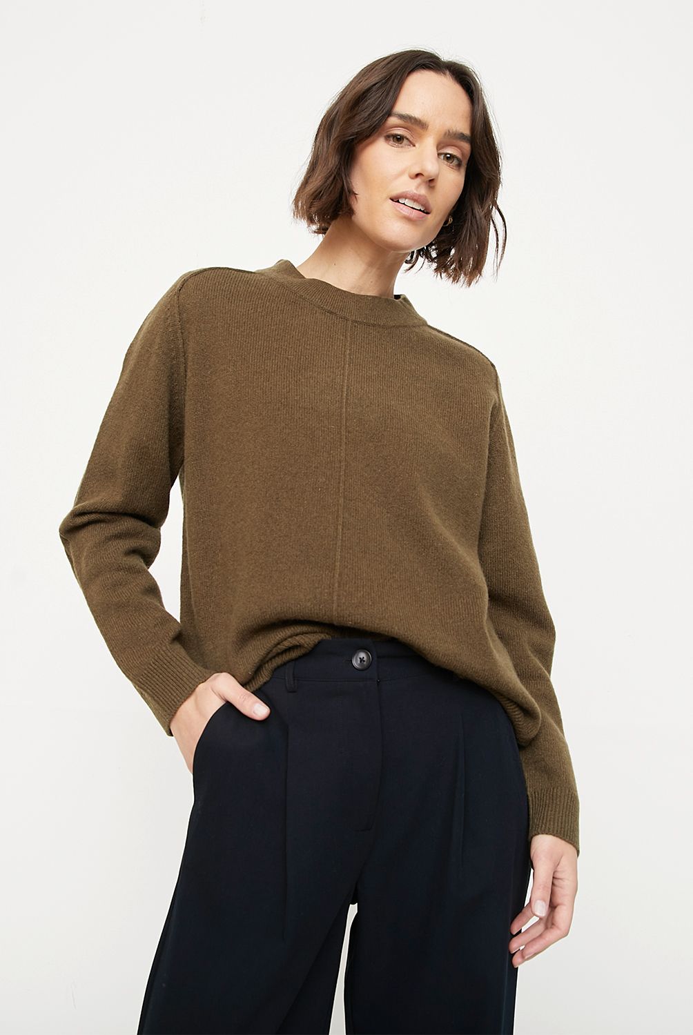 MAISON 123 - Sweater 100% Lana Mujer Maison 123