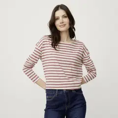 MAISON 123 - Polera Daisy Algodón Mujer