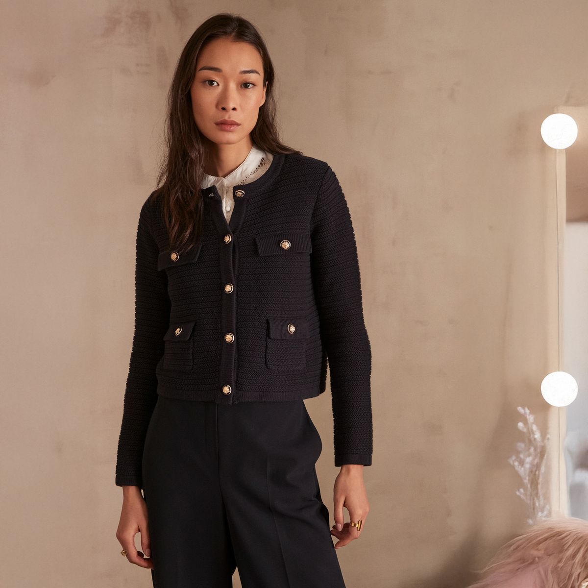 MAISON 123 - Chaleco Algodón Mujer Maison 123