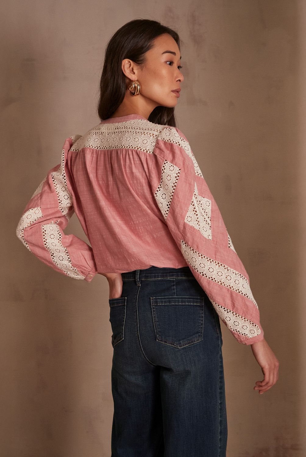 MAISON 123 - Blusa Cathel Estampado Algodón Mujer Maison 123
