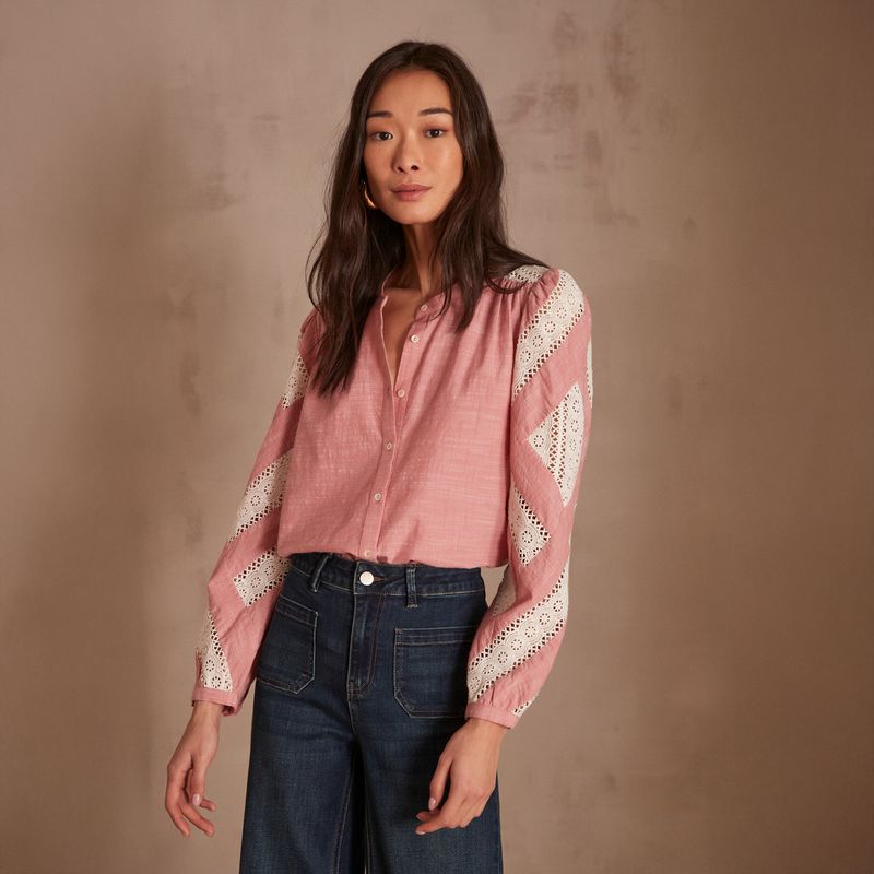 MAISON 123 - Blusa Cathel Estampado Algodón Mujer Maison 123