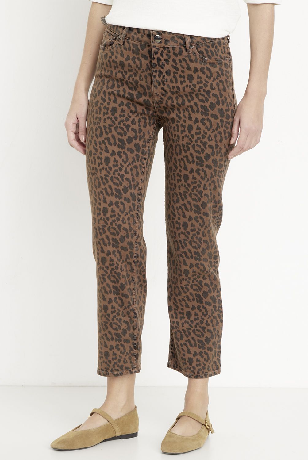 MAISON 123 - Jeans Louisy Estampado Algodón Mujer Maison 123