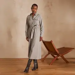 MAISON 123 - Vestido Laurie Algodón Mujer