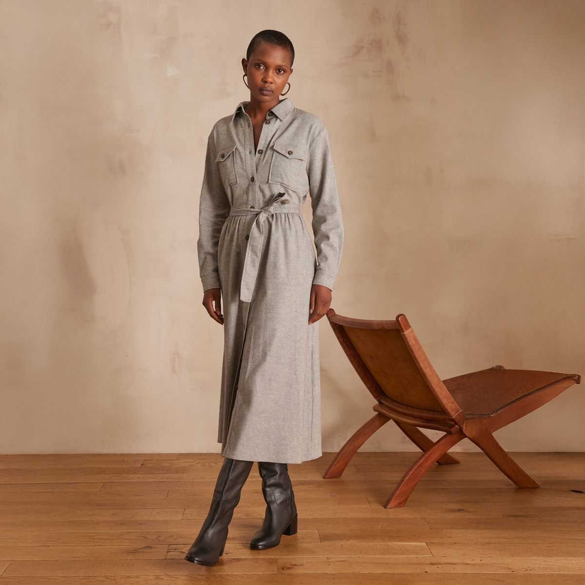 MAISON 123 - Vestido Laurie Algodón Mujer Maison 123