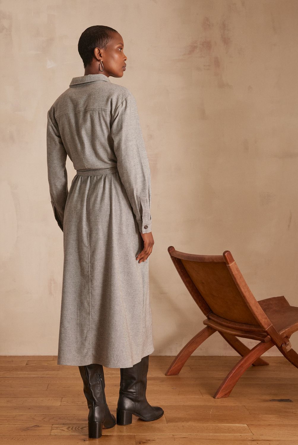 MAISON 123 - Vestido Laurie Algodón Mujer Maison 123