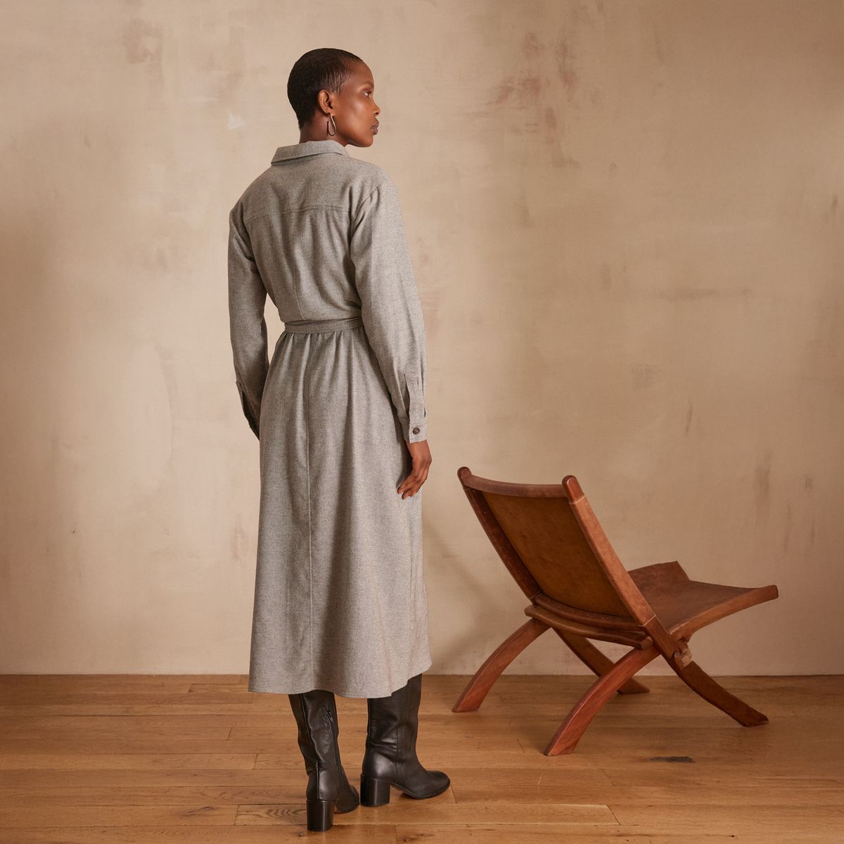 MAISON 123 - Vestido Laurie Algodón Mujer Maison 123