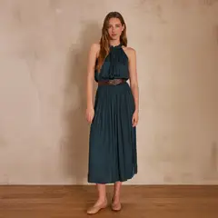 MAISON 123 - Falda Juliana Larga Mujer