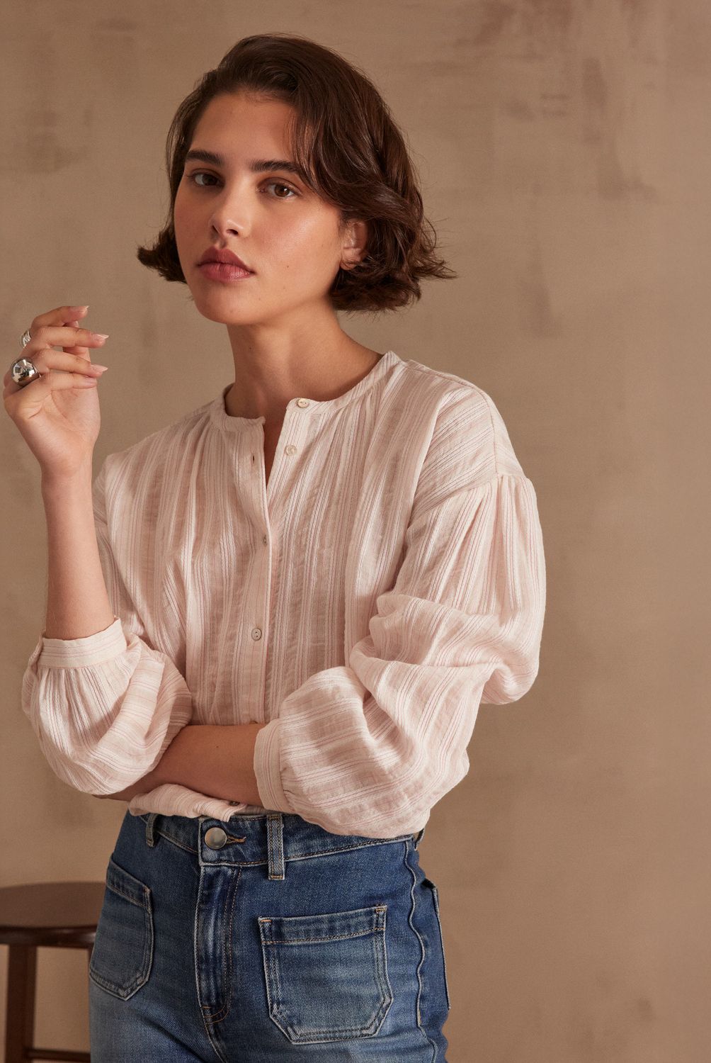 MAISON 123 - Blusa Belle Algodón Mujer Maison 123
