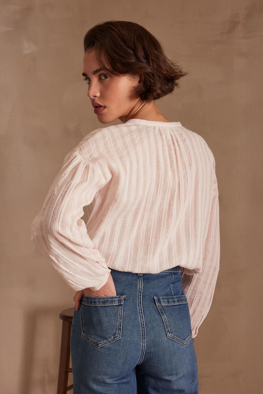 MAISON 123 - Blusa Belle Algodón Mujer Maison 123