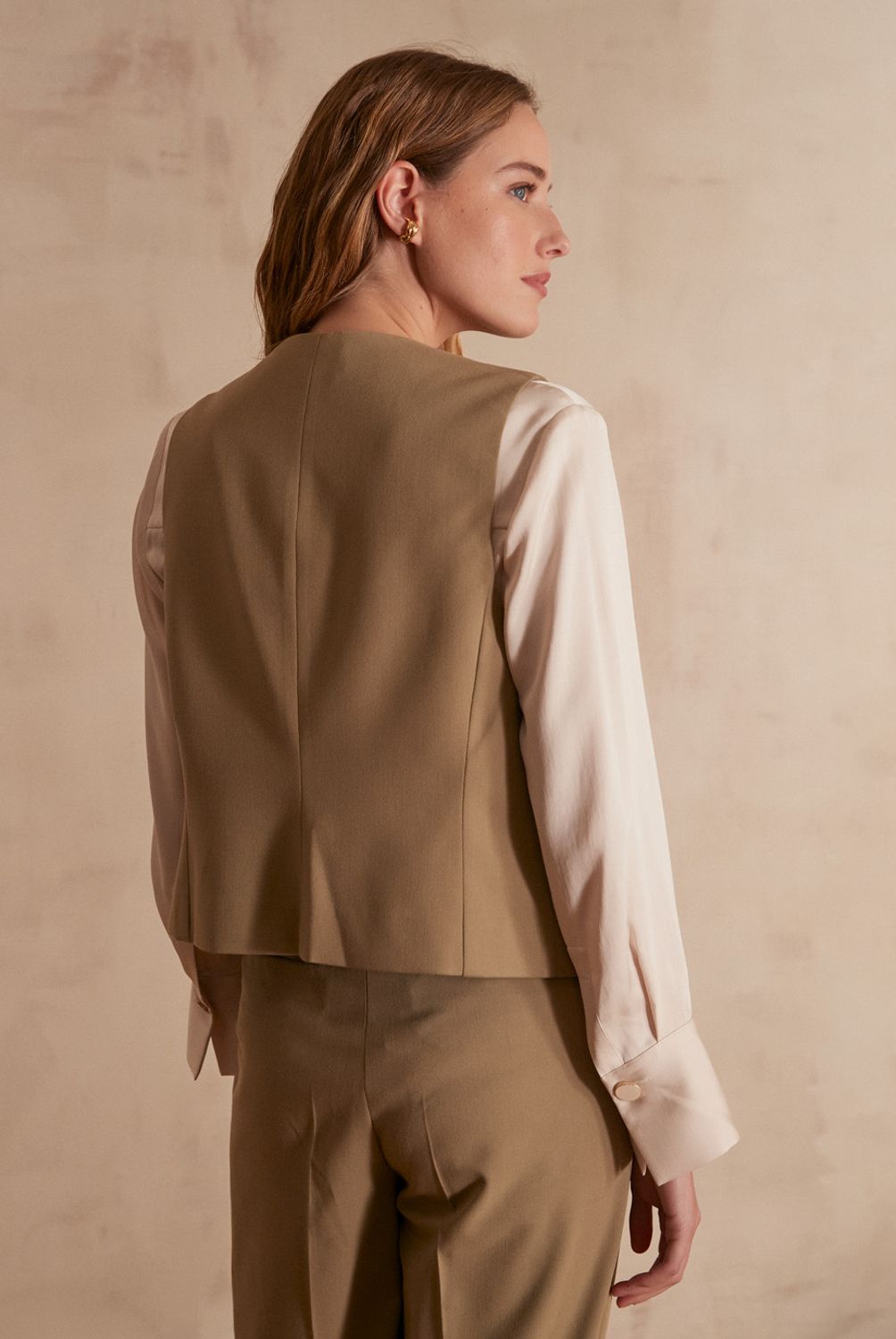 MAISON 123 - Blazer Carlotta Sin Mangas Mujer Maison 123