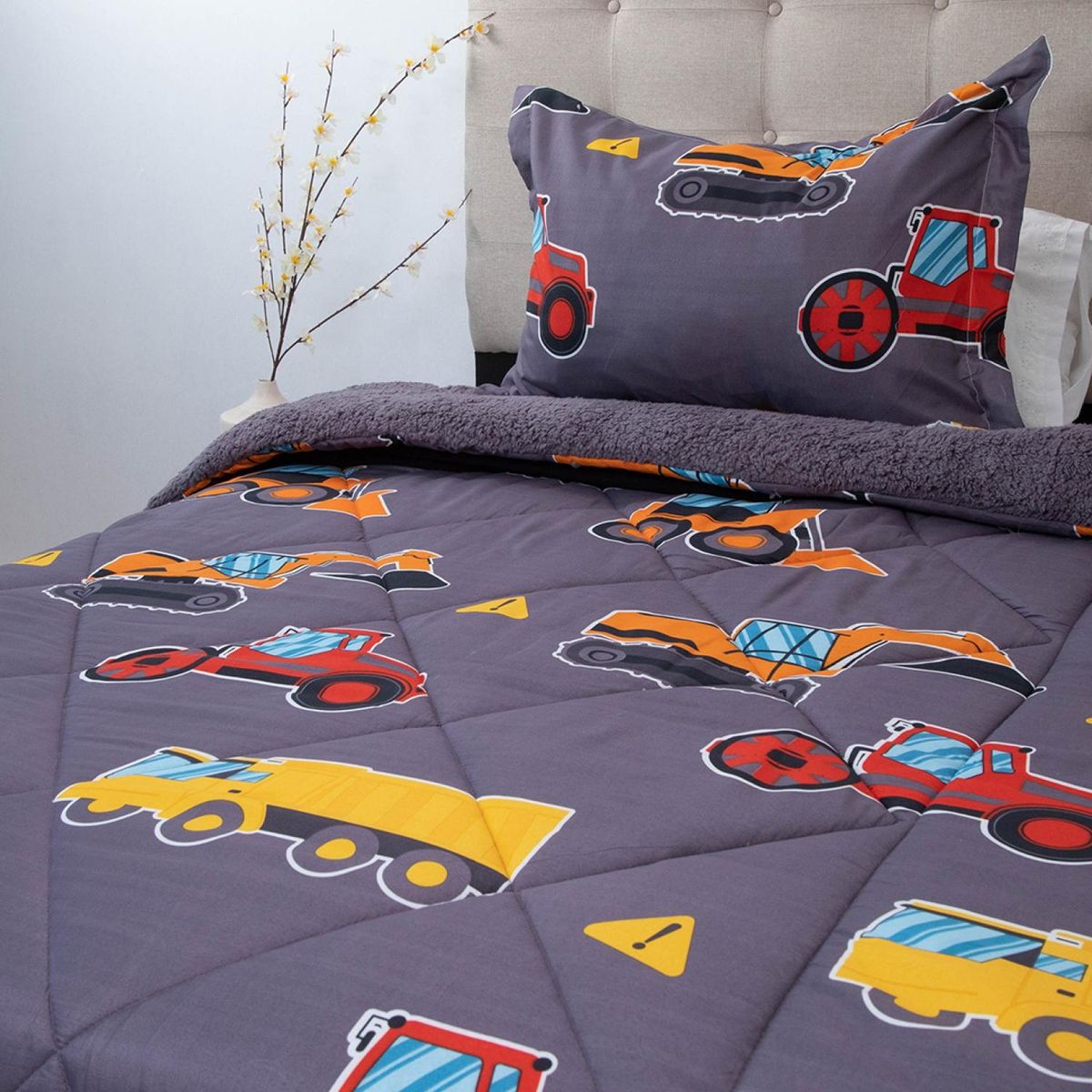 DORAL - Plumón Infantil Sherpa Kids Tractor Doral
