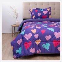 Plumón Infantil Sherpa Kids Corazones