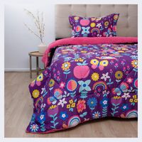 Plumón Infantil Sherpa Kids Flores