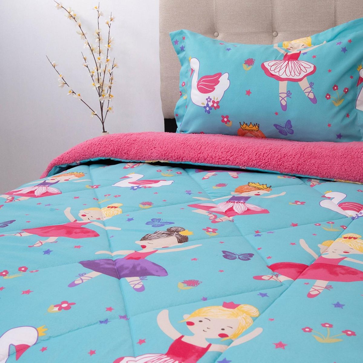 DORAL - Plumón Infantil Sherpa Kids Balones Doral