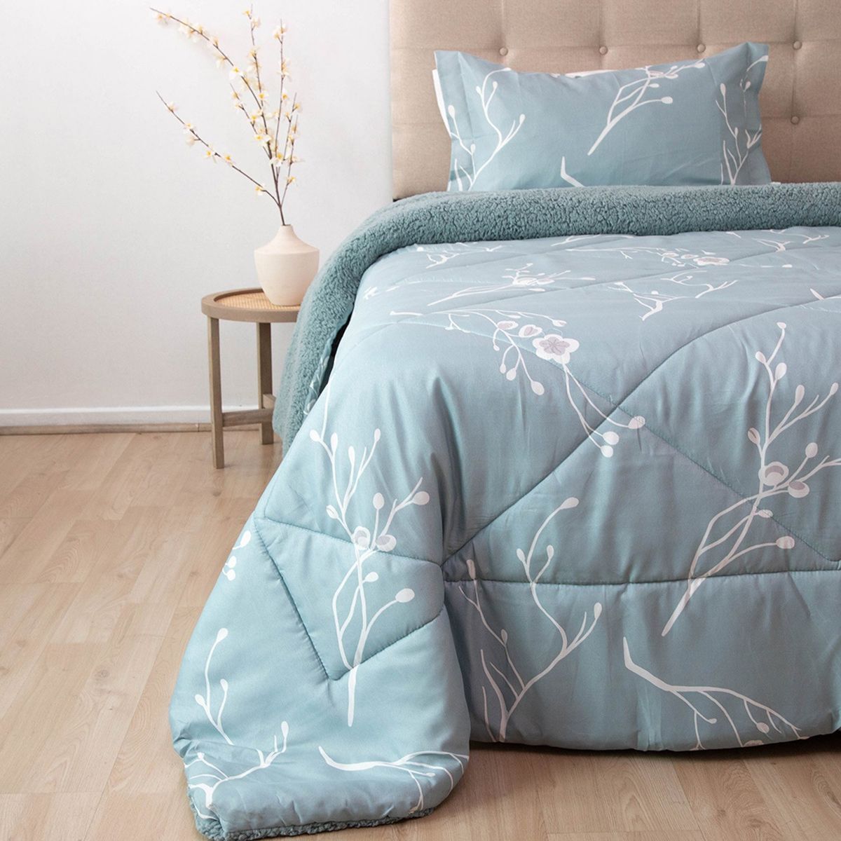 DORAL - Plumón Estampado Sherpa Senses D3 Doral