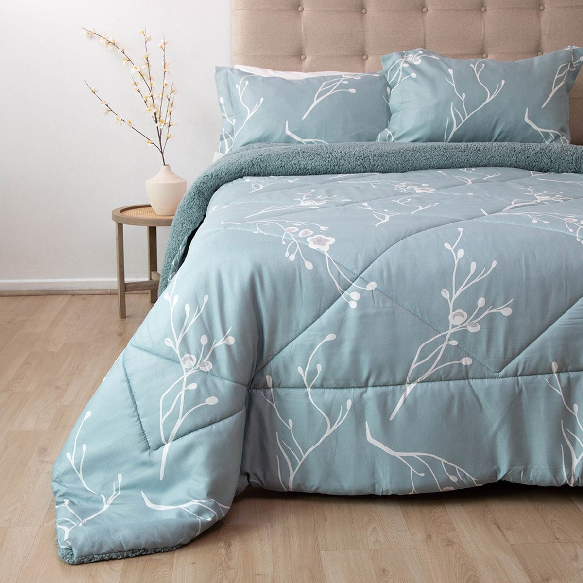 DORAL - Plumón Estampado Sherpa Senses D3 Doral